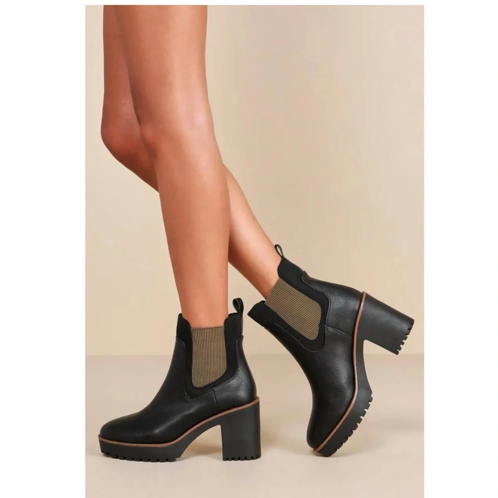 Chinese‎ Laundry Good Day Platform Boots Women's Size 8.5